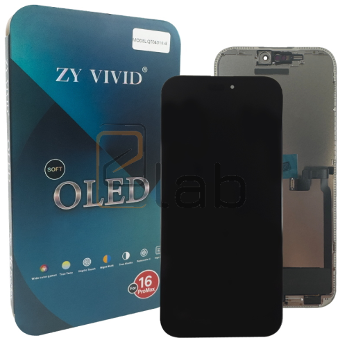 DISPLAY - LCD IPHONE 16 PRO MAX SOFT OLED SENZA IC ZY