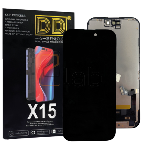 DISPLAY - LCD IPHONE 15 DIAGNOSABLE SOFT OLED DD