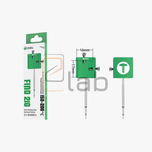 PUNTA C210 CON SUPPORTO PER PULIZIA CHIP 2UUL FD40