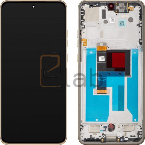 DISPLAY LCD SERVICE MOTOROLA EDGE 50 NEO LATTE / BEIGE