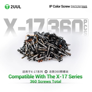 SPARE SCREW - KIT VITI PER PORTA RICARICA IPHONE CS13 2UUL - 360 PEZZI