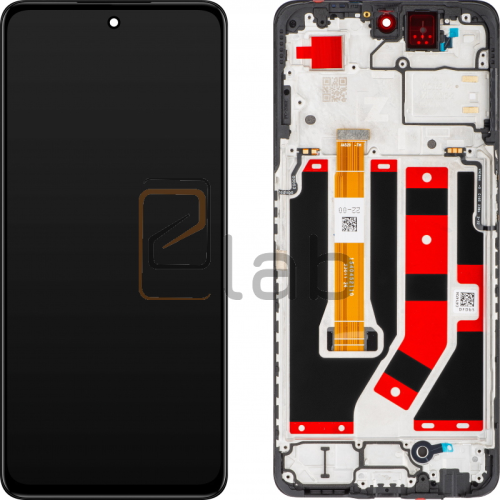 DISPLAY LCD SERVICE OPPO A98 5G BLACK NERO
