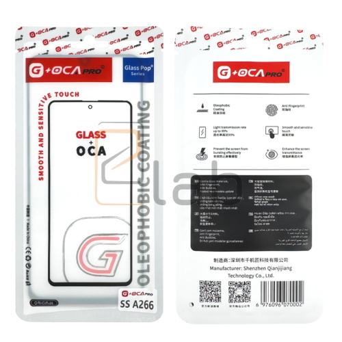 VETRO + OCA SAMSUNG GALAXY A26 5G A266 G+OCA PRO