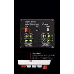 I2C K01 - TASTIERA SCELTA RAPIDA MULTIMETRI C07/C09/C10