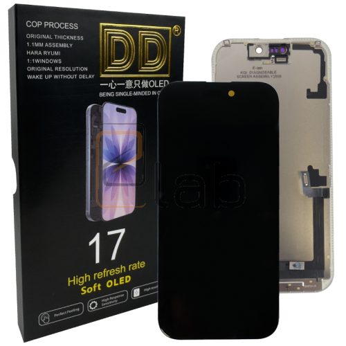 DISPLAY - LCD IPHONE 17 DIAGNOSABLE SOFT OLED DD 120Hz