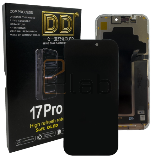 DISPLAY - LCD IPHONE 17 PRO DIAGNOSABLE SOFT OLED DD 120Hz