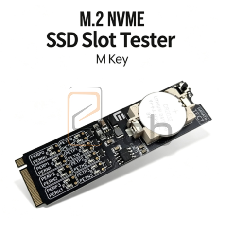 SCHEDA TESTER M.2 NVME – DIAGNOSTICA CIRCUITI APERTI E CORTOCIRCUITI SU SCHEDE MADRI