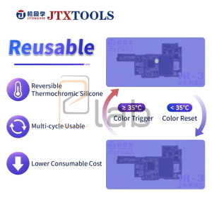 JTXTOOLS IR-3 – FOGLIO TERMOCROMICO PER RILEVAMENTO CORTOCIRCUITI SU SCHEDE MADRI