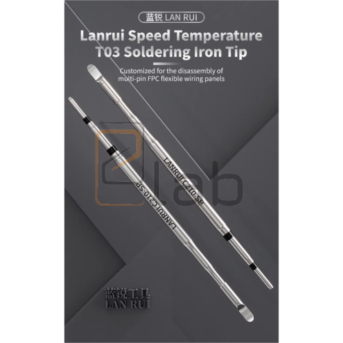 LANRUI C210-SP – PUNTA PER SALDATORE T03 PER CONNETTORI FPC