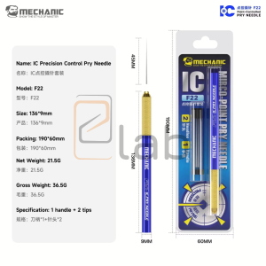BLACK STRAIGHT TIP TWEEZERS AZ-KING11 MECHANIC