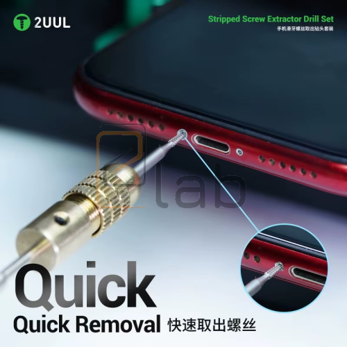 2UUL SD90 SET PUNTE PER ESTRAZIONE VITI DANNEGGIATE 