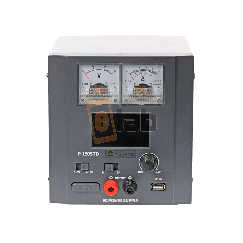 ALIMENTATORE DA BANCO P-1505TD DC SUNSHINE - Sunshine