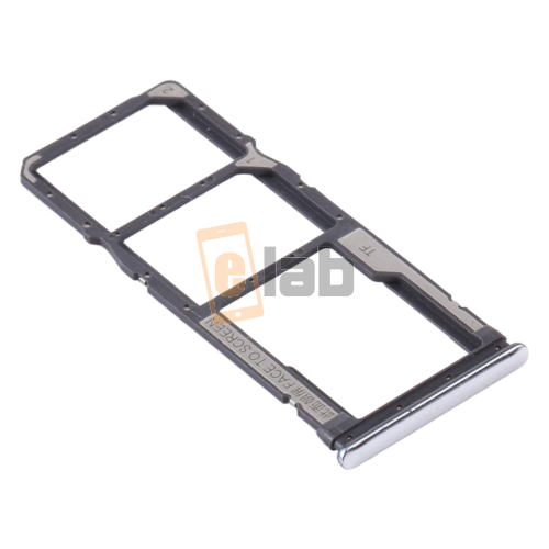 CARRELLO SIM CARD XIAOMI REDMI NOTE 8 / REDMI NOTE 8T SILVER 