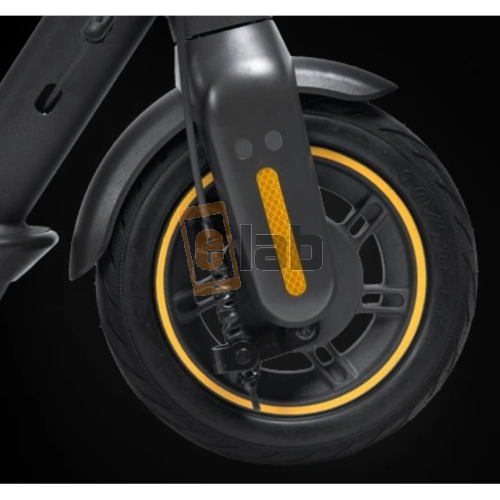 Copertura Laterale Con Striscia Riflettente Per Forcella Anteriore Scooter Elettrico 4Lite Seconda Gen. - Giallo