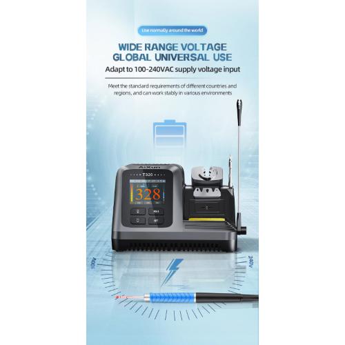 STAZIONE SALDANTE DIGITALE T320 MANIPOLO T210 AIXUN