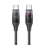 CAVO DI RICARICA A CARICA VELOCE TYPE-C / TYPE-C 1.2M NERO US-SJ640 USAMS