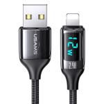 CAVO DI RICARICA A CARICA VELOCE LIGHTNING NERO US-SJ543 U78 100W USAMS