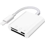 HUB LIGHTNING MULTIFUNZIONE BIANCO - 3 IN 1