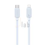 CAVO DI RICARICA TYPE-C / LIGHTNING A RIGHE BLU 2M 30W US-SJ697 USAMS