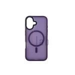 COVER IN POLICARBONATO SATINATO E TPU PER IPHONE 16 PLUS VIOLA