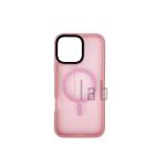 COVER IN POLICARBONATO SATINATO E TPU PER IPHONE 16 PRO MAX ROSA