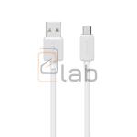 CAVO DI RICARICA MICRO USB A RIGHE BIANCO 1M US-SJ690 USAMS