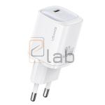 CARICABATTERIE A CARICA VELOCE PD 30W TYPE-C BIANCO US-CC251 USAMS
