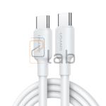 CAVO DI RICARICA A CARICA VELOCE TYPE-C / TYPE-C BIANCO US-SJ615 U84 3M 100W USAMS