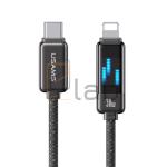 CAVO DI RICARICA TYPE-C / LIGHTNING IN LEGA DI ZINCO 30W 1.2M TARNISH US-SJ743 USAMS