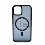 COVER IN POLICARBONATO SATINATO E TPU PER IPHONE 13 / IPHONE 14 BLU