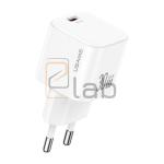 CARICABATTERIE MINI A CARICA VELOCE PD 30W TYPE-C BIANCO US-CC262 SERIE JC USAMS