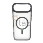 COVER IN POLICARBONATO SATINATO E TPU PER IPHONE 17 AIR GRIGIO CHIARO