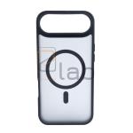 COVER IN POLICARBONATO SATINATO E TPU PER IPHONE 17 AIR BLU