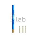 KIT BISTURI CON ASTA IN ALLUMINIO FULL METAL - 5 AGHI DISSALDANTI IN ORO E RAME RIPARAZIONE CPU TO6 RELIFE