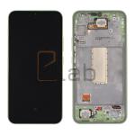 DISPLAY LCD SAMSUNG SERVICE PACK A34 5G LIGHT GREEN CON FRAME - SM-A346B