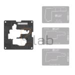 SUPPORTO PER STENCIL PER REBALLING IPHONE SERIE 17 AMAOE - 3 IN 1