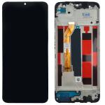 DISPLAY - LCD OPPO REALME NOTE 70T CON FRAME NERO
