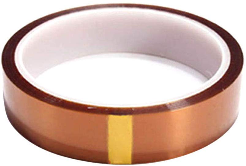 NASTRO ADESIVO KAPTON ALTA TEMPERATURA TAPE PROTEZIONE TERMICA BGA 5-10-15-20-30 - Foto 3 di 5