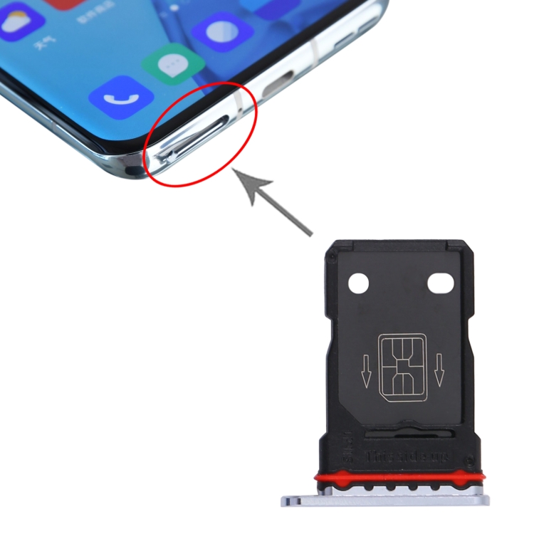 CARRELLO SIM CARD PER ONEPLUS 9 PRO FLEX FLAT SIM CARD TRAY - Foto 4 di 4
